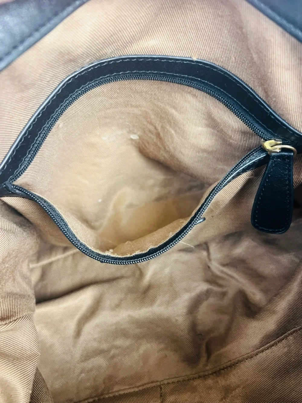 Steven by Steve Madden Black Leather Shoulder Bag – Hobo / Satchel Style - Picture 9 of 15